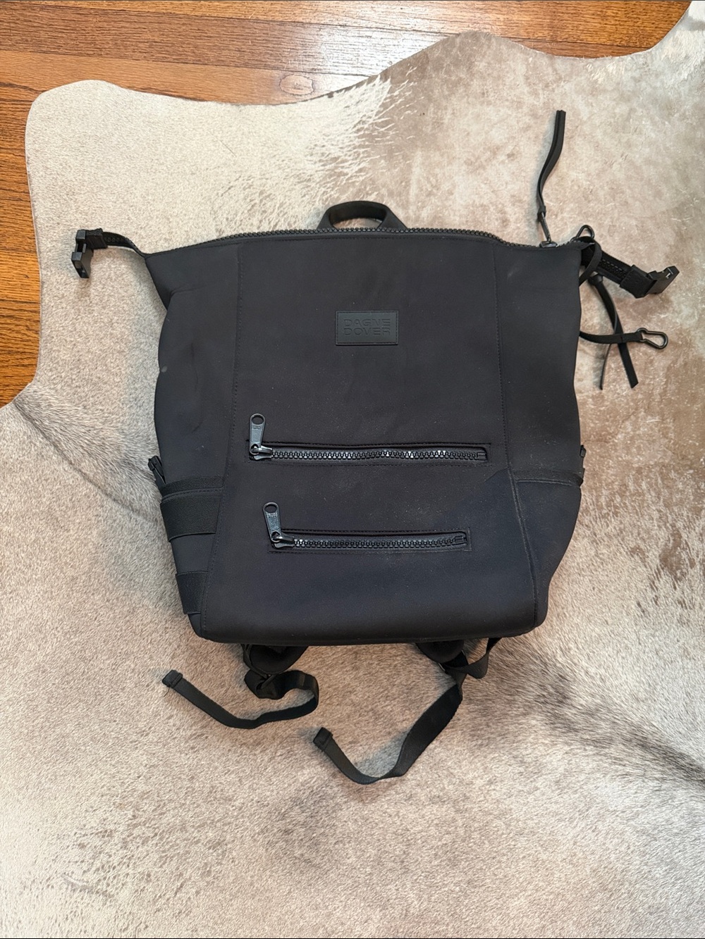 Black Backpack - Minimal Urban Carry